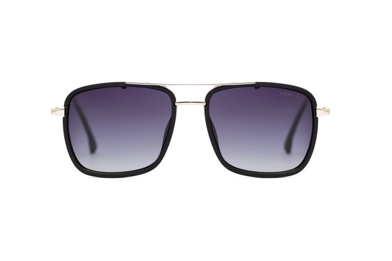 VEGAS Full Rim Square Unisex Grey  Sunglasses V2046 S C3 - Image 2